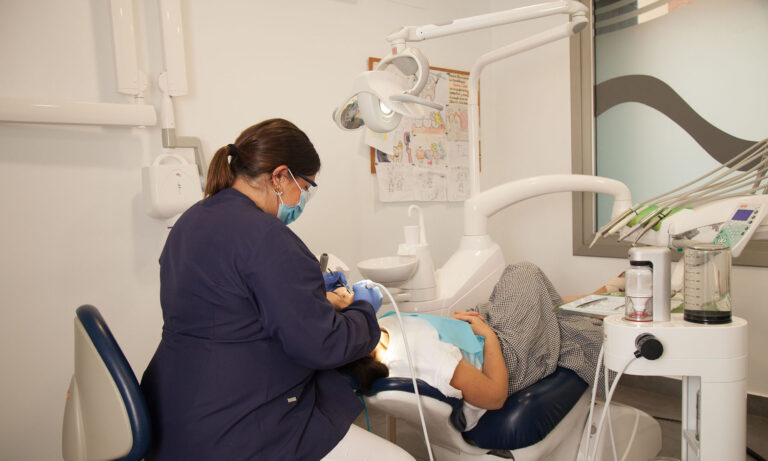 Equipo trabajando Clínica Dental Lorena García